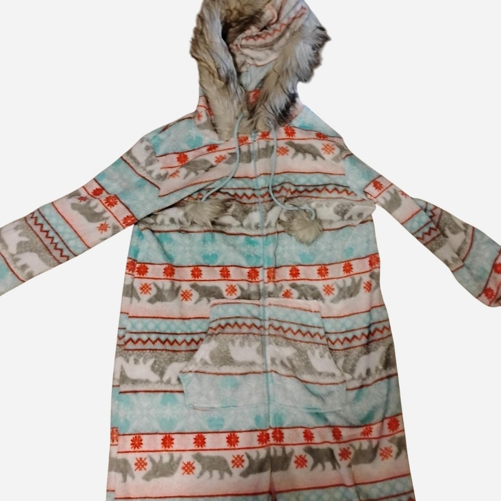 Pastel Christmas Pajama Onesie